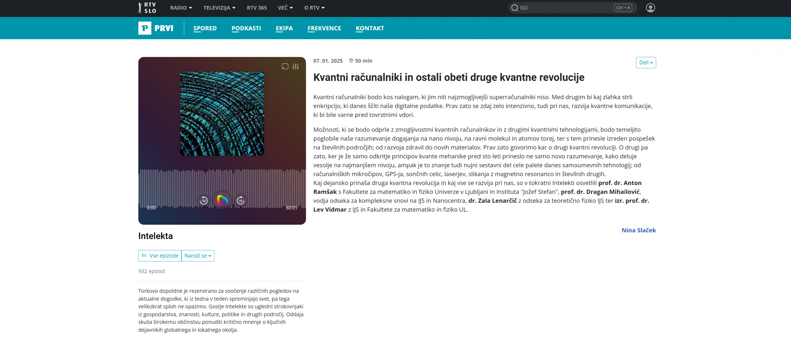Kvantni računalniki in ostali obeti druge kvantne revolucije_INTELEKTA